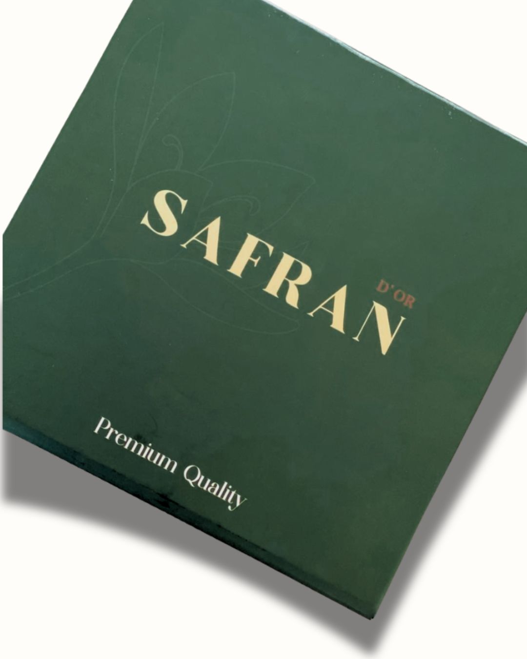 Green box with 'SAFRAN' branding on a white background